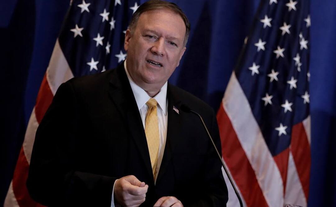 El secretario de Estado de Estados Unidos, Mike Pompeo, en Nueva York. (Foto: EFE)