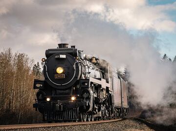 Conoce el antiguo tren de vapor que llegará a CDMX desde Canadá