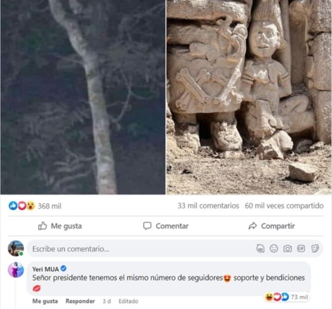 ¿Quién es Yeri Mua, la influencer que se "colgó" de la fama de AMLO en Facebook?