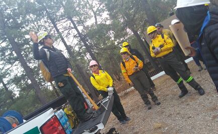 ​Mexicanas se preparan en manejo de incendios forestales en EU