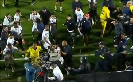 Final de la liga costarricense finaliza con batalla campal; había jugadores mexicanos