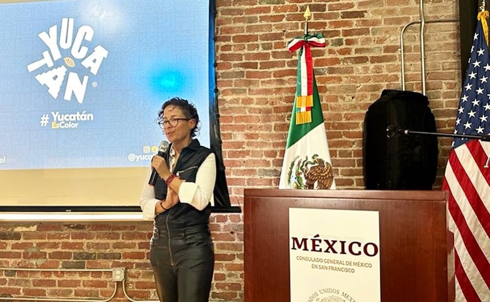 Michelle Fridman, Secretaria de Turismo de Yucatán. 
Foto: @mich_fridman / Instagram