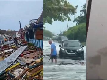 VIDEOS: Impactantes imágenes muestran la destrucción del huracán Beryl