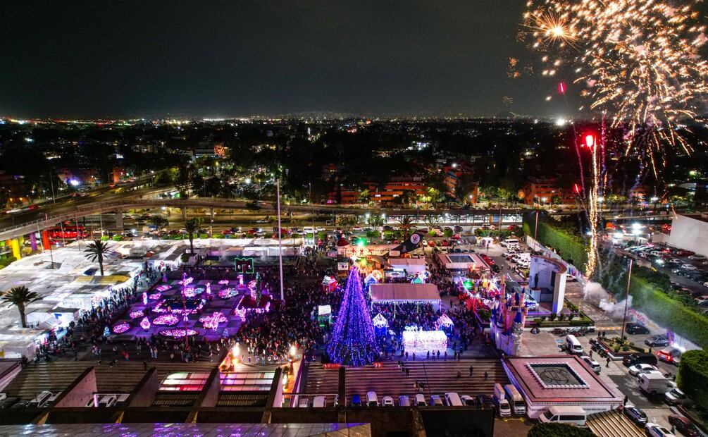 Arrancan festejos por la Navidad en la alcaldía Venustiano Carranza. Foto: Especial