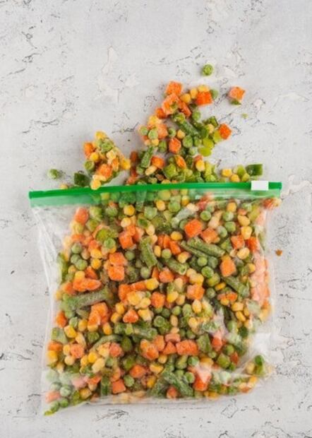 Verduras congeladas. Fuente: Freepik