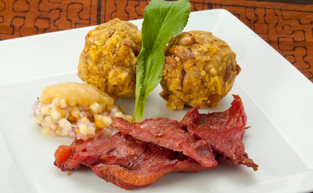 Tacacho con carne. Foto: cortesía