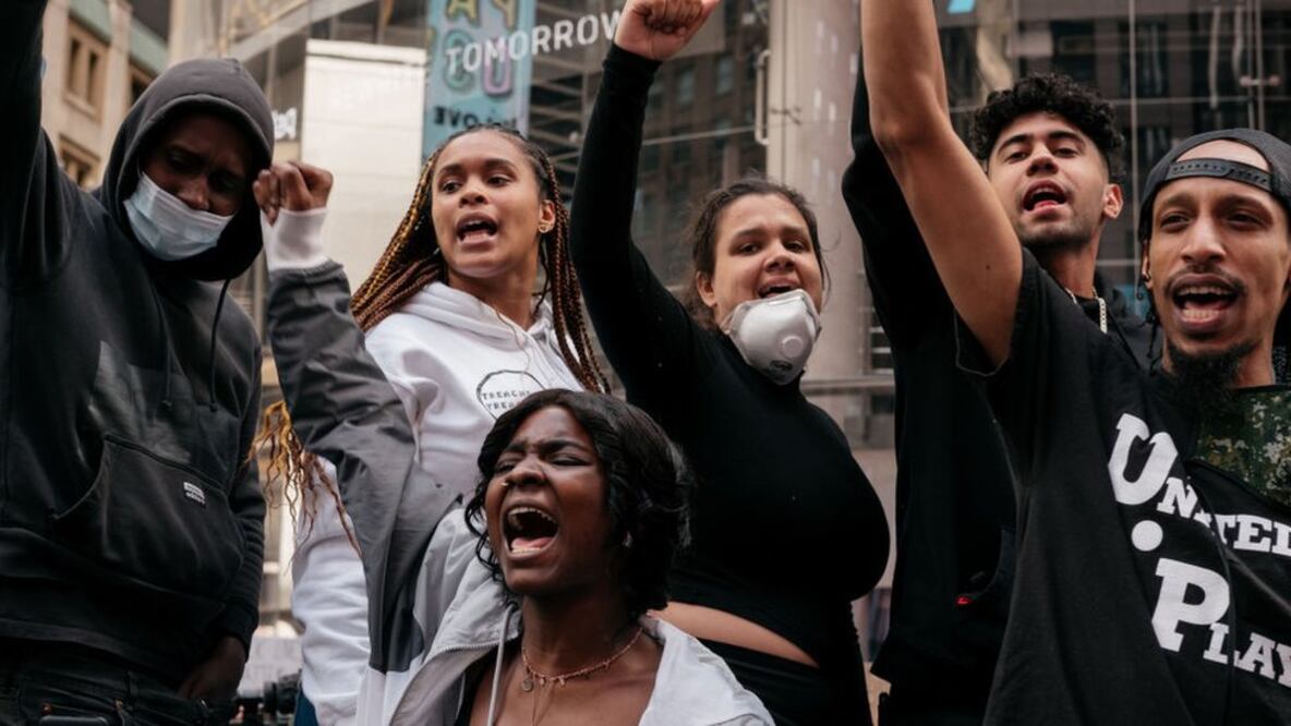 La muerte de George Floyd ha causado protestas en más de 5 ciudades de Estados Unidos (Foto: Getty)
