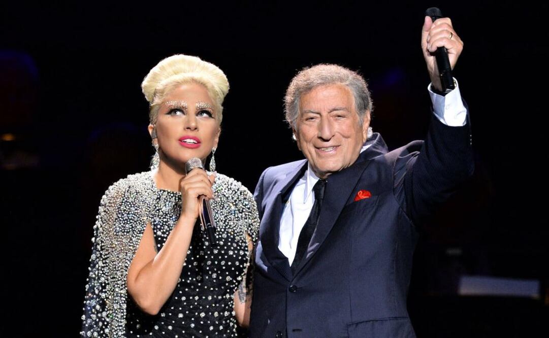 Gaga y Bennett ganaron este año varios premios Grammy por su álbum conjunto "Cheek to Cheek". FOTO: Archivo AP