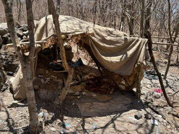 Ejército desactiva 22 explosivos y desmantela campamento criminal; hallan armas y químicos en el sur de Sinaloa