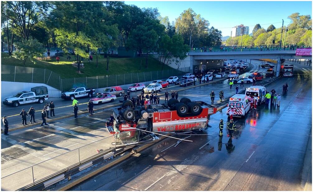 Bomberos CDMX. Foto: Valente Rosas/EL UNIVERSAL
