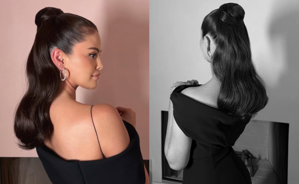 Semirecogido con volumen ligero, un peinado chic y elegante. Foto: Instagram @renatocampora