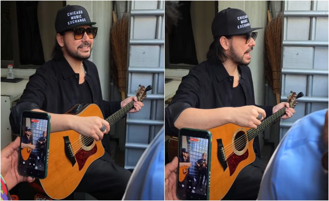 Beto Cuevas este lunes, 4 de mayo, en la CDMX.
Fotos: Instagram, vía @pablo.chagra