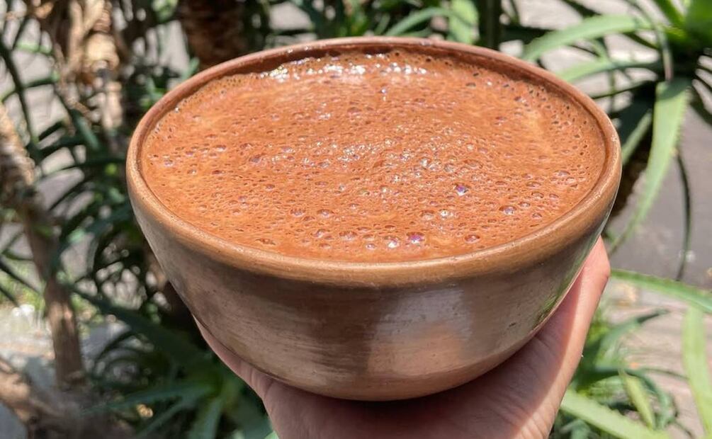 Chocolate caliente de La Rifa Chocolatería. Foto: Instagram