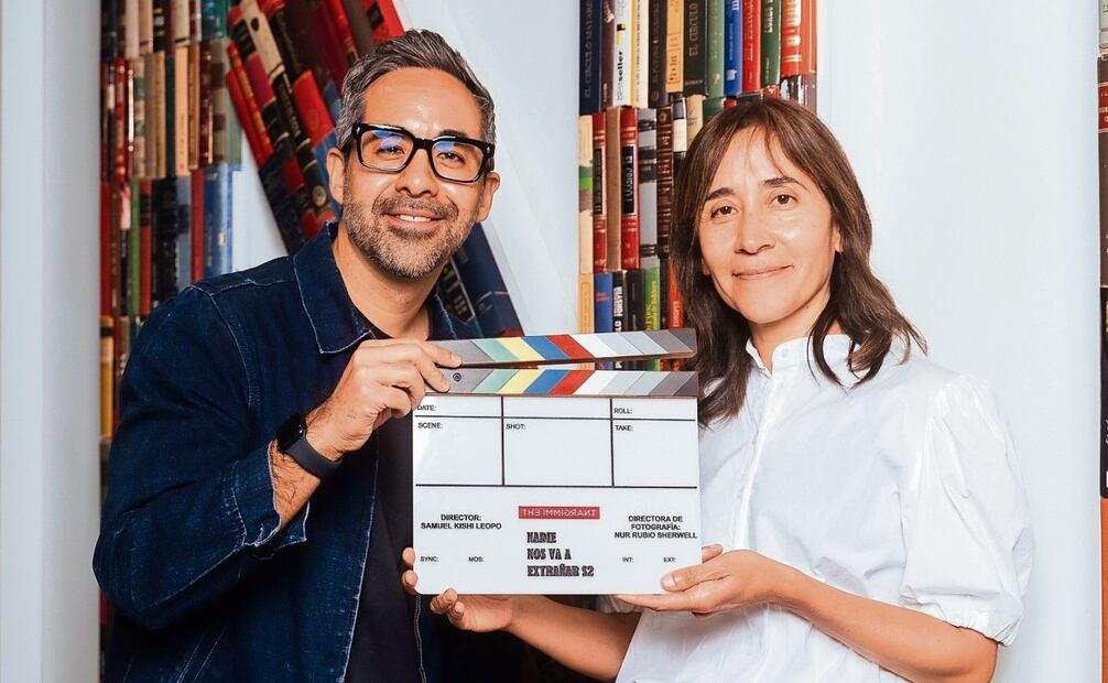 Samuel Kishi, director, y Silvana Aguirre, productora de la serie. Foto: Prime Video
