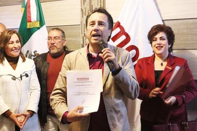 Cuitláhuac García busca la gubernatura