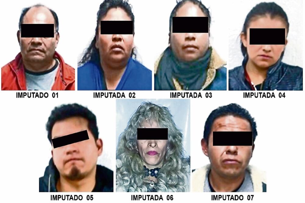 Prisión preventiva. Cuatro mujeres están en el Centro de Reinserción Santa Martha y tres hombres en el Reclusorio Oriente. (ESPECIAL)