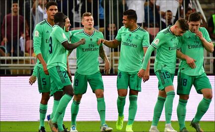 Real Madrid goleó al Valencia en la Supercopa de España