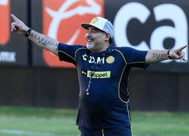 Maradona feliz de trabajar en Dorados