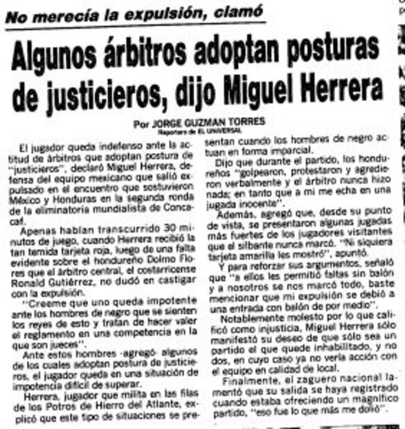No será la primera vez que Miguel Herrera sea sancionado por sus actitudes