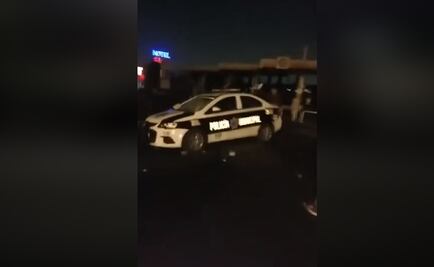 "Puro San Juanico, perros", gritan mientras apedrean patrulla