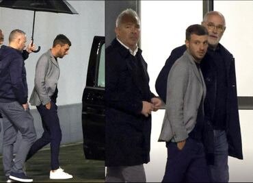Martín Anselmi aterrizó en Portugal listo para reportar con el Porto; así lo recibieron en su hotel