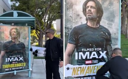 Sebastian Stan cambia anuncios de Thunderbolts en calles de Los Ángeles; los reemplaza por los de The New Avengers