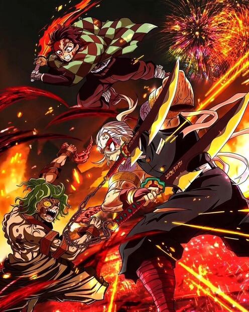 Demon Slayer. Fuente: Instagram @demon_slayer_offcial