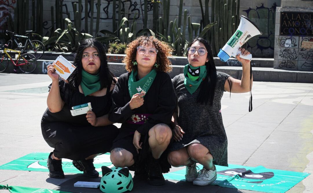 “Michis aborteros”, colectiva que acompaña a mujeres en procedimientos con Misoprostol. Fotos: de Brenda Martínez