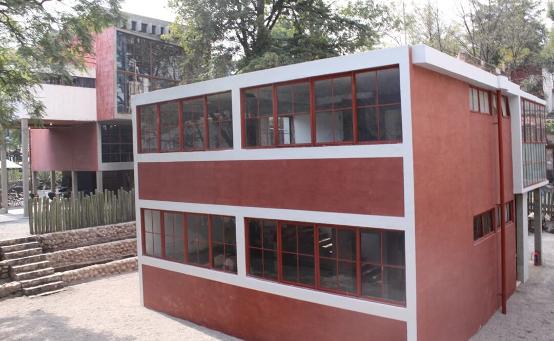 La casa de Juan O’Gorman, en el barrio de San Ángel Inn, no perderá continuidad en su mantenimiento luego de haber sido restaurada. Foto: Archivo EL UNIVERSAL