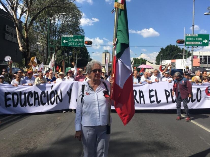 Minuto x minuto. Marcha conmemorativa del 2 de Octubre en CDMX