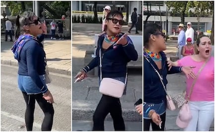 “¡Bola de nacos!”: Diputada trans de Morena persigue a manifestantes en marcha para defender al INE 