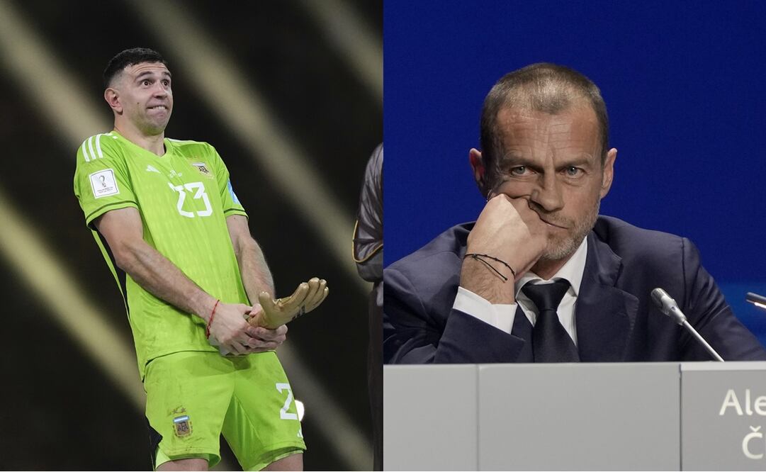 Emiliano Martínez generó disgusto en el mundo por sus particulares festejos / Foto: Especiales