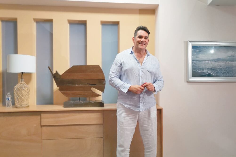 Eduardo realizó ayer pruebas para la telenovela Soltero con hijas. Foto/JANET MÉRIDA. EL UNIVERSAL