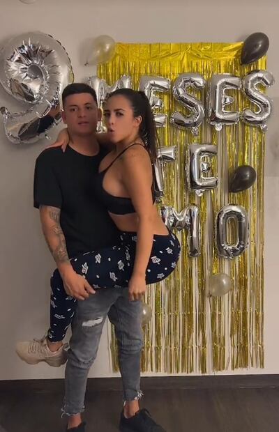 El video tiene fecha del 2022, año en el que se presume fueron pareja. Foto: TikTok @jacky_oficial