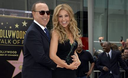 Tras especulaciones de infidelidad, Thalía y Tommy Mottola se muestran felices en la red