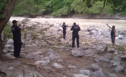 Refuerzan búsqueda de menor arrastrado por corriente del Río Moctezuma, en La Misión, Hidalgo; piden colaboración de ciudadanos