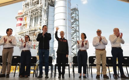 Sheinbaum inaugura nueva central eléctrica en Querétaro; "yo quiero mucho a CFE", dice