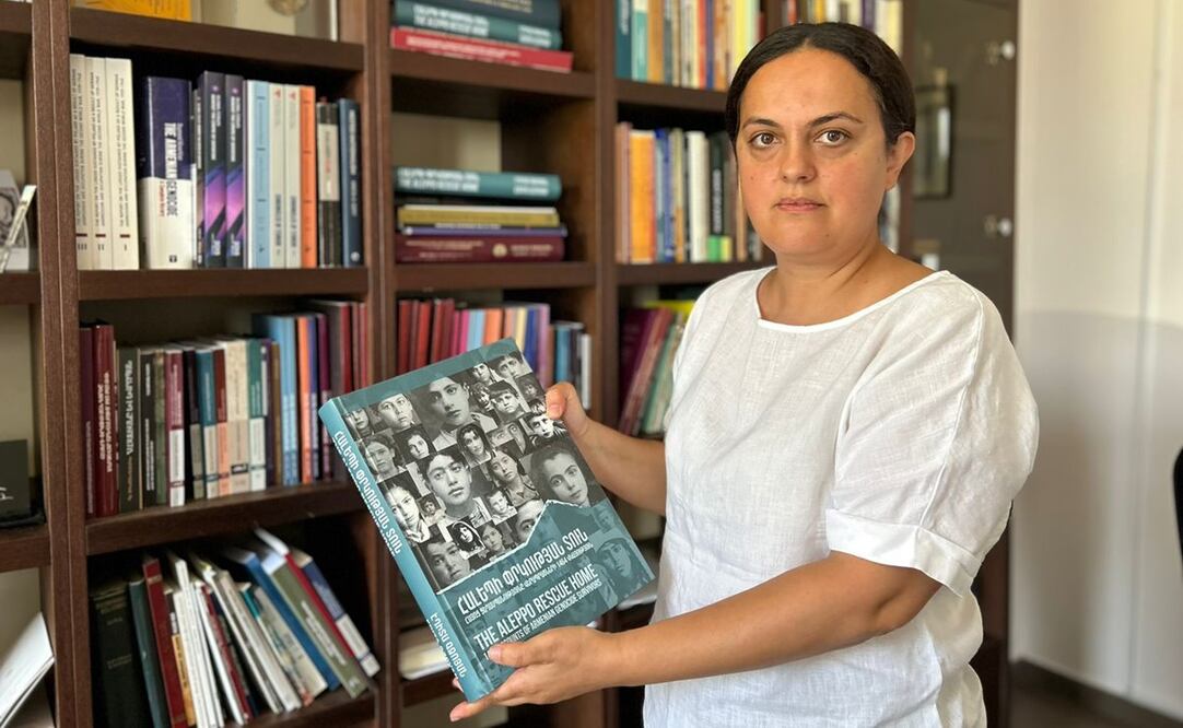 Edita Gyozan, directora del Museo del Genocidio Armenio. Foto: Especial