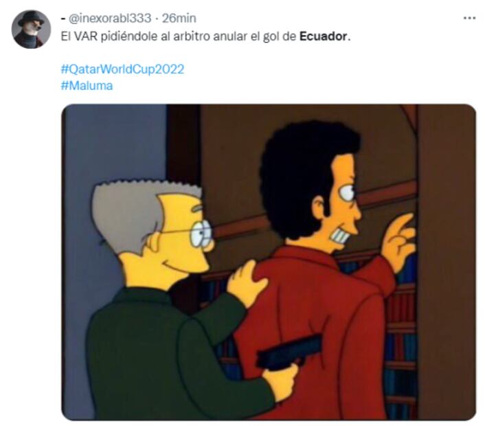 Qatar 2022: Los mejores memes de la polémica del VAR en el juego de Qatar vs Ecuador