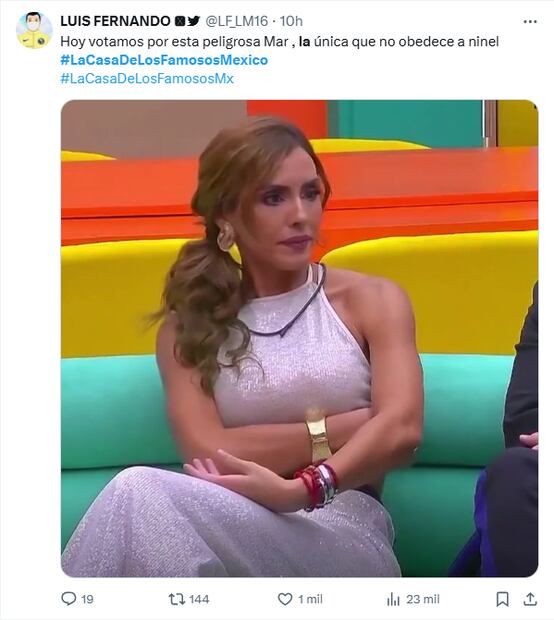 Memes de La Casa de los Famosos 3. Foto: X