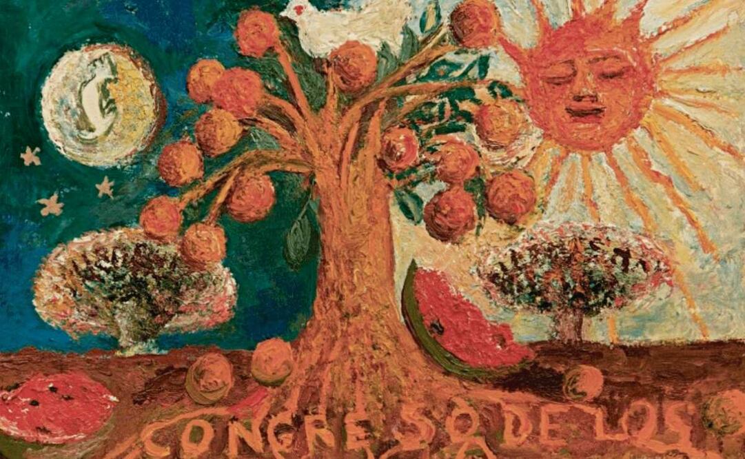 Congreso de los pueblos por la Paz, catalogada por el mismo Rivera, es una de las obras que salió del Museo Frida Kahlo. (04/04/2025) Foto: https://hildatrujillo.blog/testimonios-parte-i-rivera-kahlo-frida/