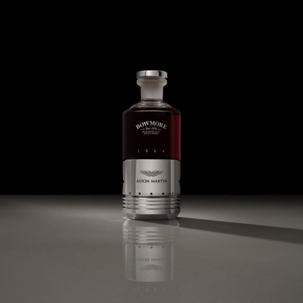 Aston Martin lanza whisky especial con pistones del DB5