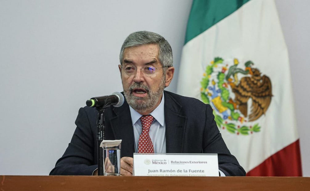 El canciller Juan Ramón de la Fuente. Foto: Gabriel Pano/ EL UNIVERSAL