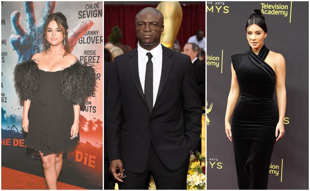Selena Gomez. Seal, Kim Kardashian
