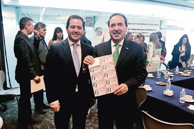 Con billete, Senado y Lotenal reconocen al cine mexicano 