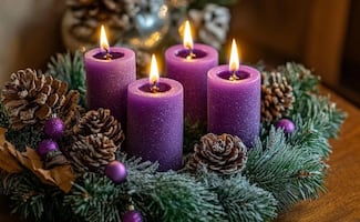 Navidad 2025: ¿cómo hacer la corona de Adviento? Paso a paso para elaborarla en casa