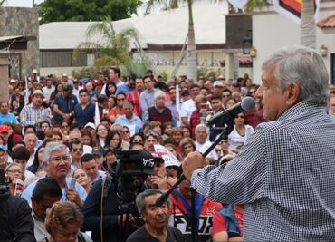 AMLO, abierto a fiscalizar gastos de precampaña en Puebla