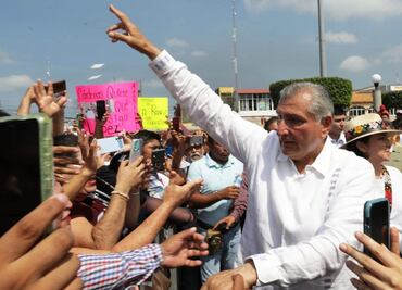 "Los vientos del sur soplan en el país", dice Adán Augusto en Tabasco
