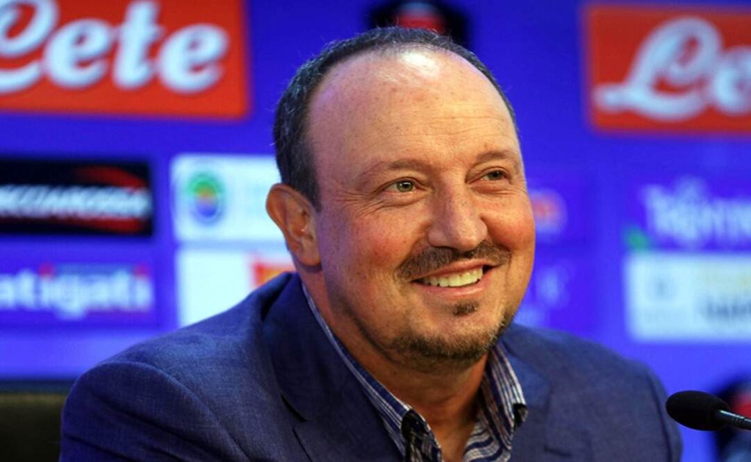 Rafa Benítez la semana pasada anunció su salida del Napoli. Archivo