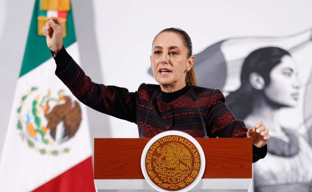 Conferencia matutina de este 9 de octubre de 2025. Foto: Diego Simón / EL UNIVERSAL